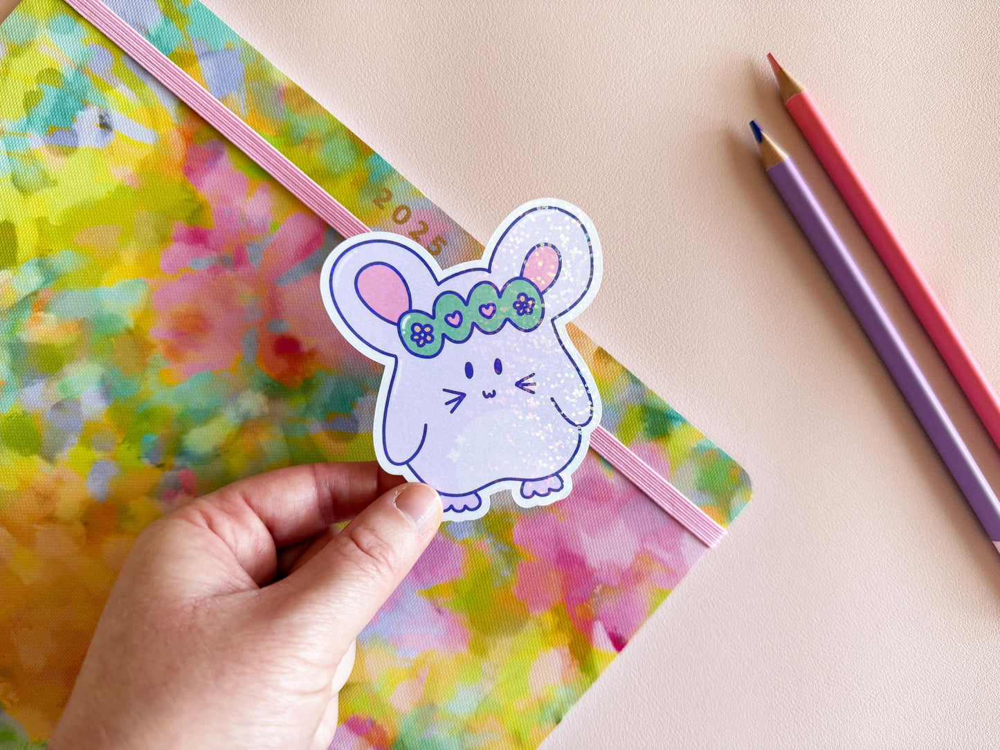 Kawaii hamster sticker