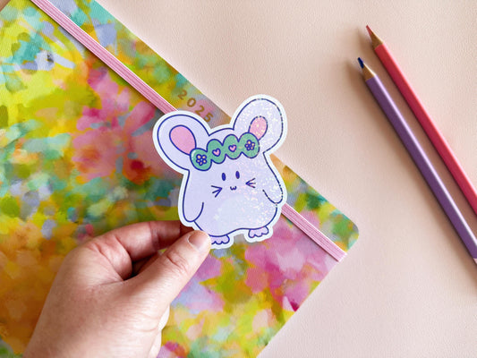 Kawaii hamster sticker