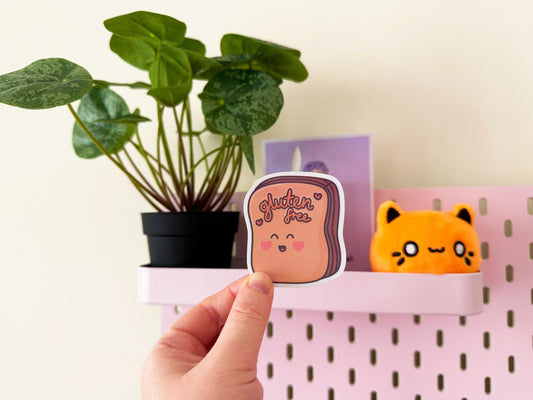 Gluten free toast sticker