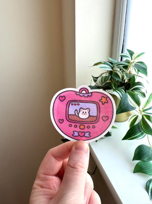 90s game inspired sticker