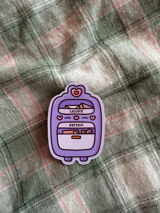 Happy mail sticker ~ postbox / mailbox sticker